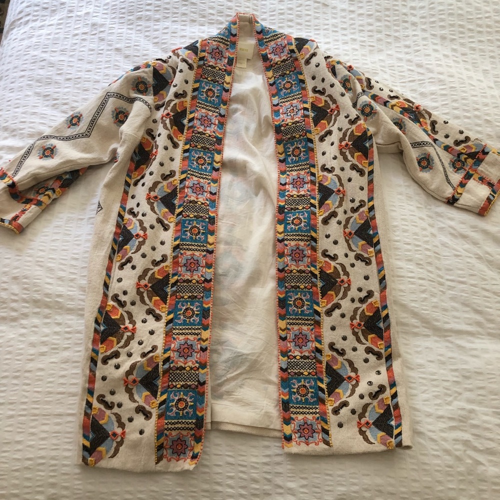 Anthropologie beaded jacket (Maeve)- Small (NWOT)